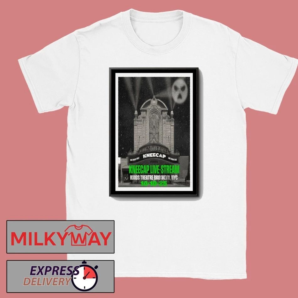 Oct 10, 2025 Kneecap Concert Kings Theatre in Brooklyn, NY Poster shirt