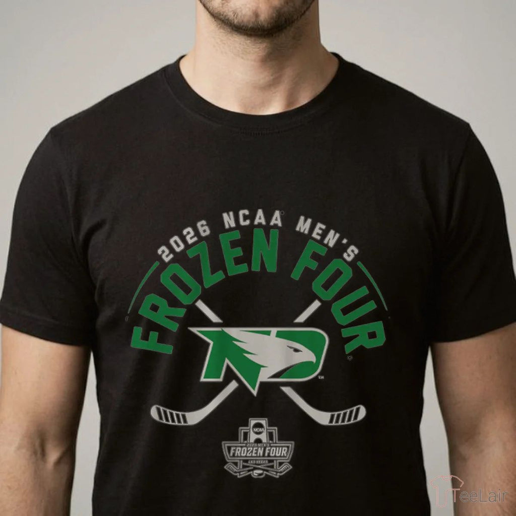 North Dakota Men’S Hockey 2026 Frozen Four Shirt