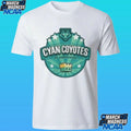 Cyan Coyotes MC Championship Shirt