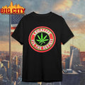 Weed Leaf Legalize Fix The Deficit Shirt