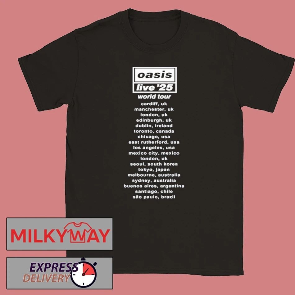 OASIS World Tour in Concert Live ’25 T-Shirt