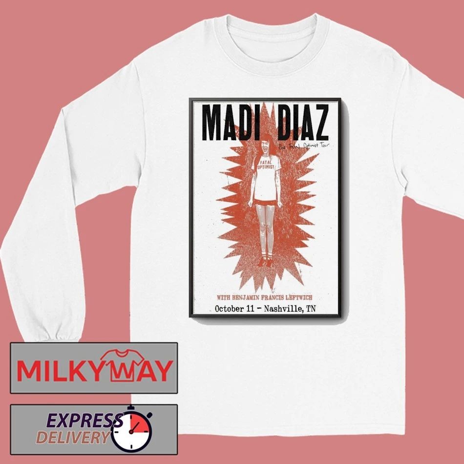 Madi Diaz In Nashville TN On Oct 11 2025 Poster shirt