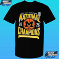 Michigan Wolverines Champion 2026 NCAA Men’s Basketball National Champions Powerblend Shirt