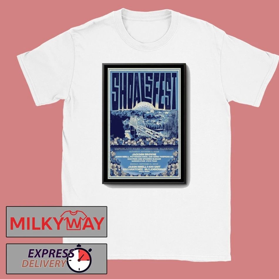 ShoalsFest Oct 11 2025 Florence, Alabama Poster shirt