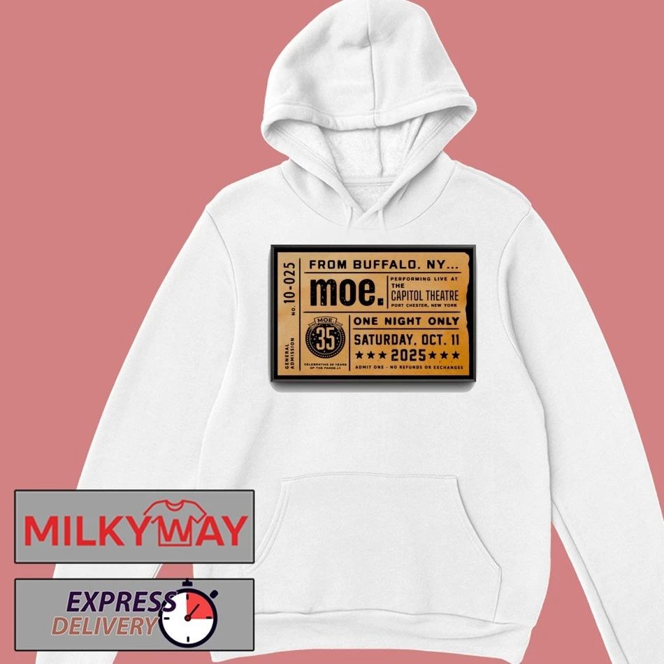 Moe Tour Port Chester New York Oct 11 2025 Poster shirt