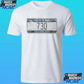Asspizza License Plate Shirt