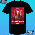 2026 Softball Champions Oklahoma Sooners 2026 Sec Regular Season Champions Black Shirt