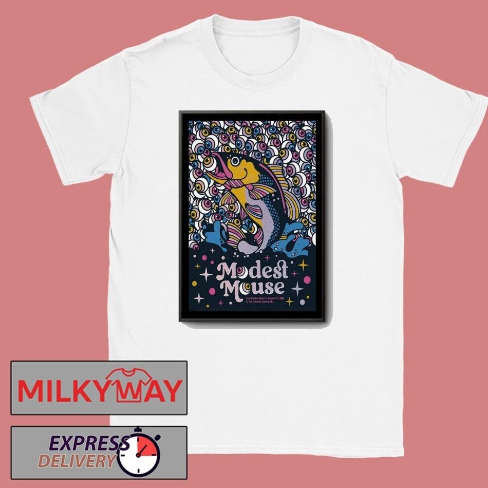 Modest Mouse 10 11 2025 Detroit, MI The Fillmore Detroit Poster shirt