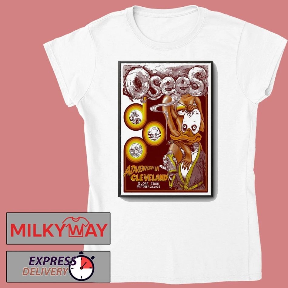 Osees In Cleveland OH On Oct 28 2025 Poster shirt