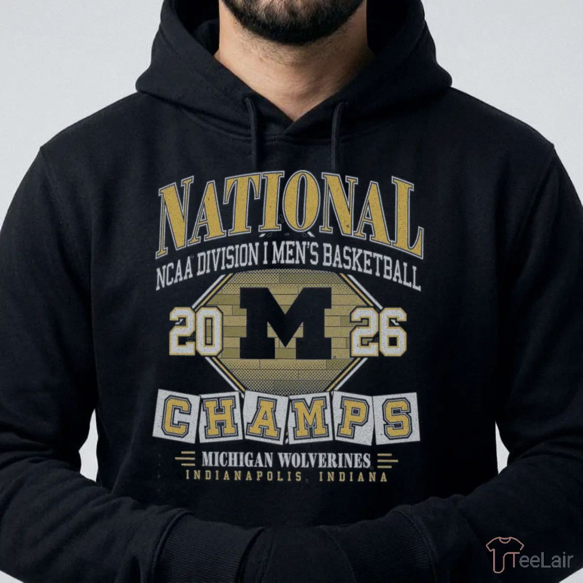 MICHIGAN WOLVERINES NCAA NATIONAL CHAMPIONS ’47 SCRUM T-Shirt