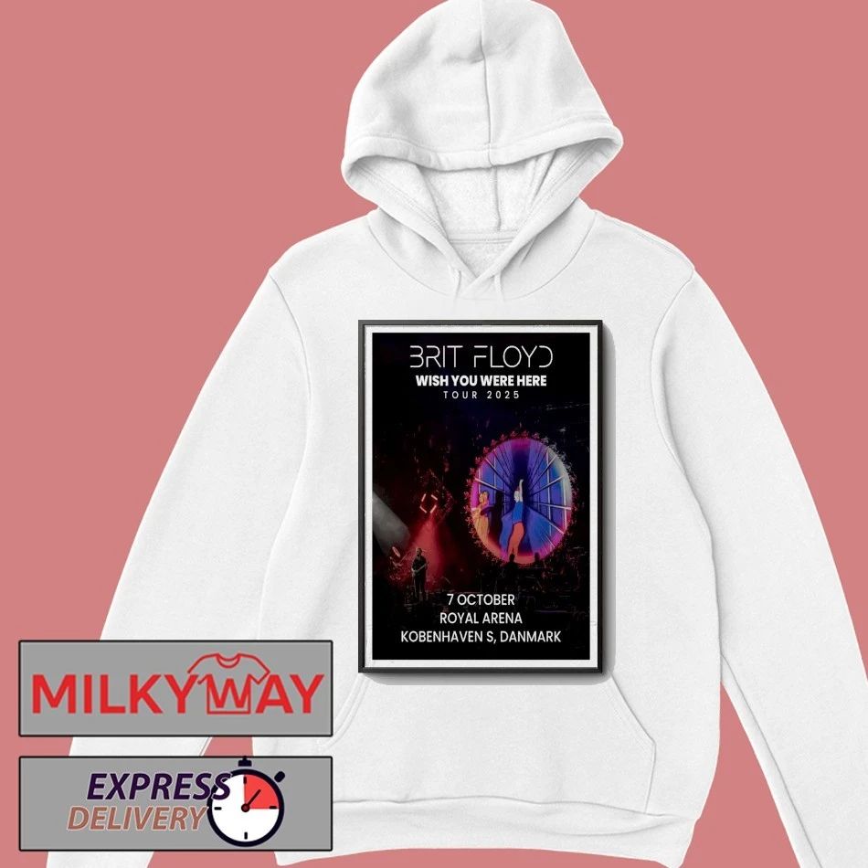 Brit Floyd Royal Arena Kobenhavn Oct 7 2025 Poster shirt