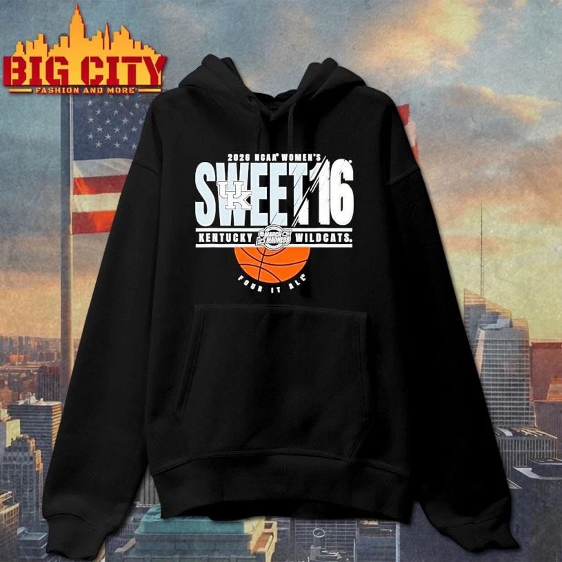 Kentucky Wildcats Sweet 16 2026 Womens March Madness College Shirt