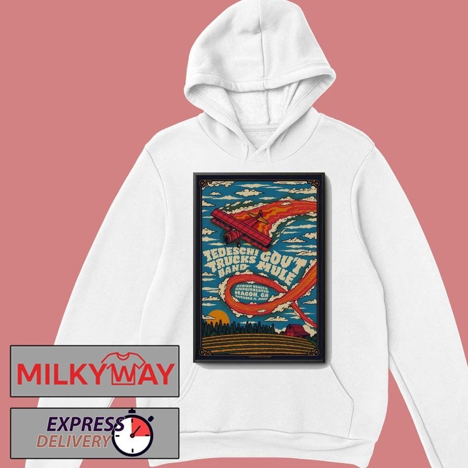 Tedeschi Truck Band Oct 11 2025 Atrium Health Amphitheater in Macon GA Poster shirt