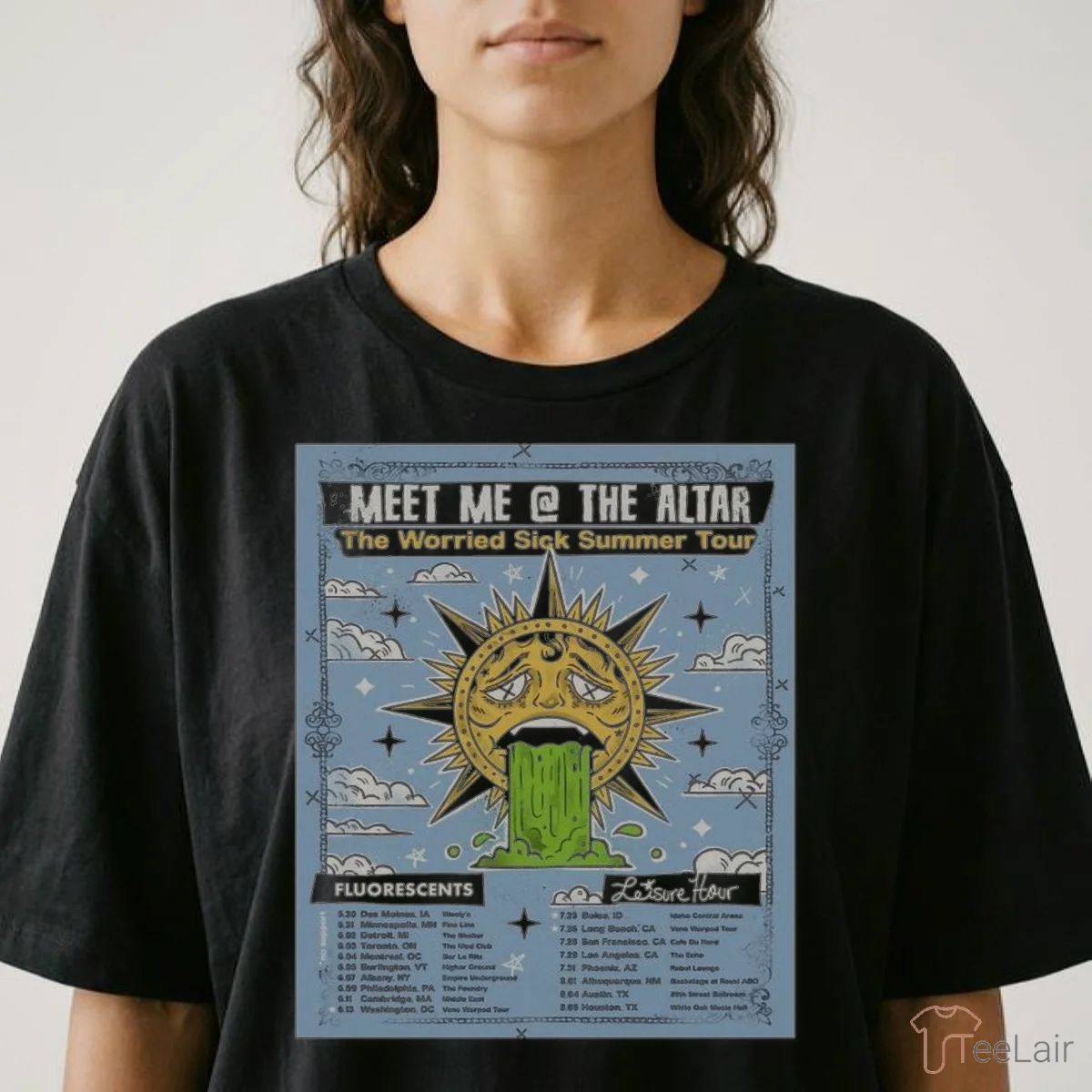 Meet Me The Altar The Worried Sick Summer Tour 26 Poster Shirt