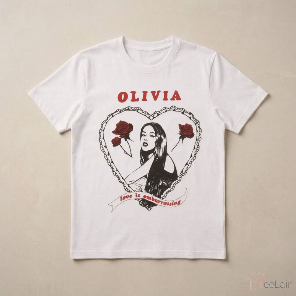 Olivia Rodrigo Love Is Embarrassing Shirt