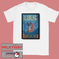 Lotus Fall Tour 2025 Michigan & Chicago Poster shirt