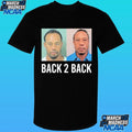 Tiger Woods Back 2 Back Mugshot Shirt