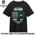 Dallas Stars vs Minnesota Wild 2026 NHL Stanley Cup Playoffs First Round Shirt