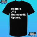 Hector And Jp And Braindead And Uptime Shirt