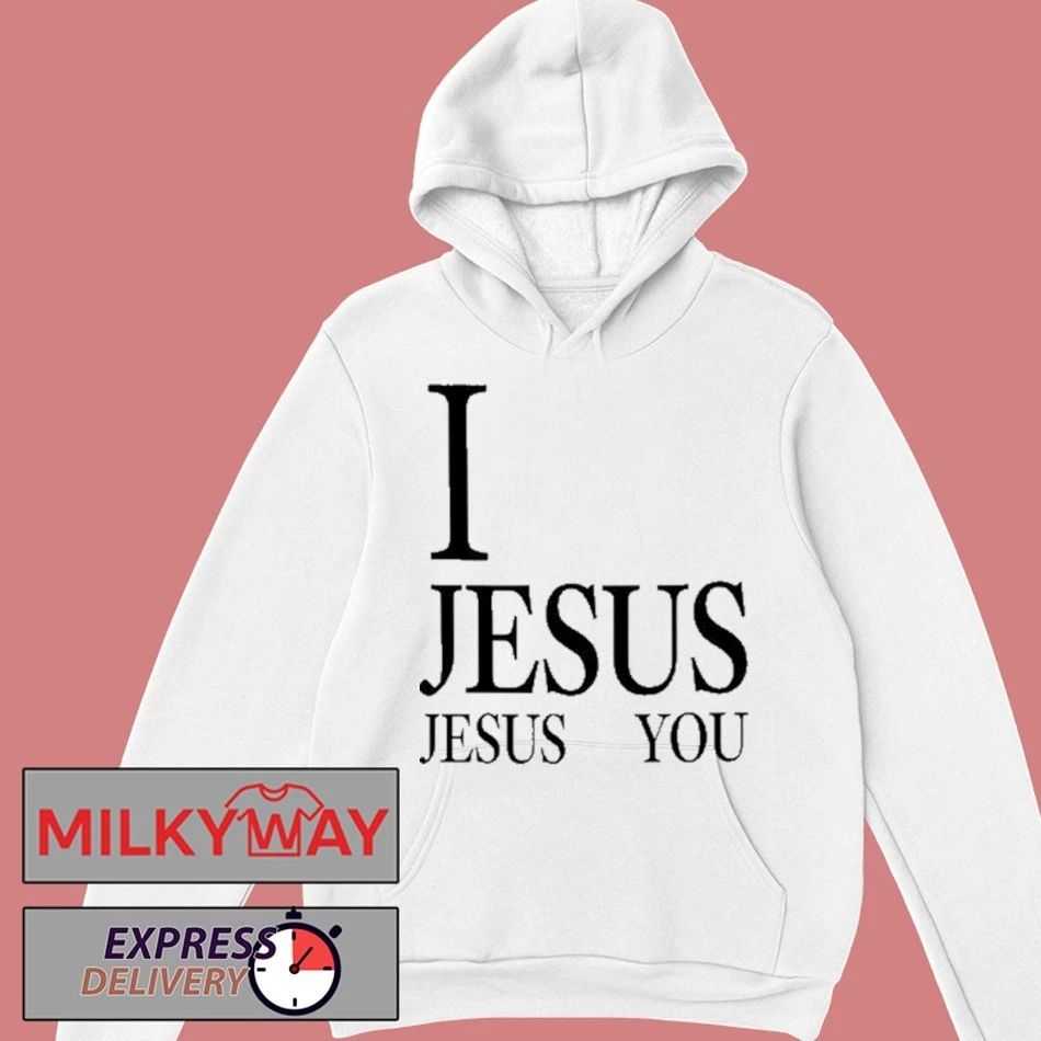 I Love Jesus Jesus Loves You Breast Cancer Awarness shirt