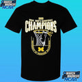 Michigan Wolverines 2026 Men’s Basketball National Champions Net Shirt