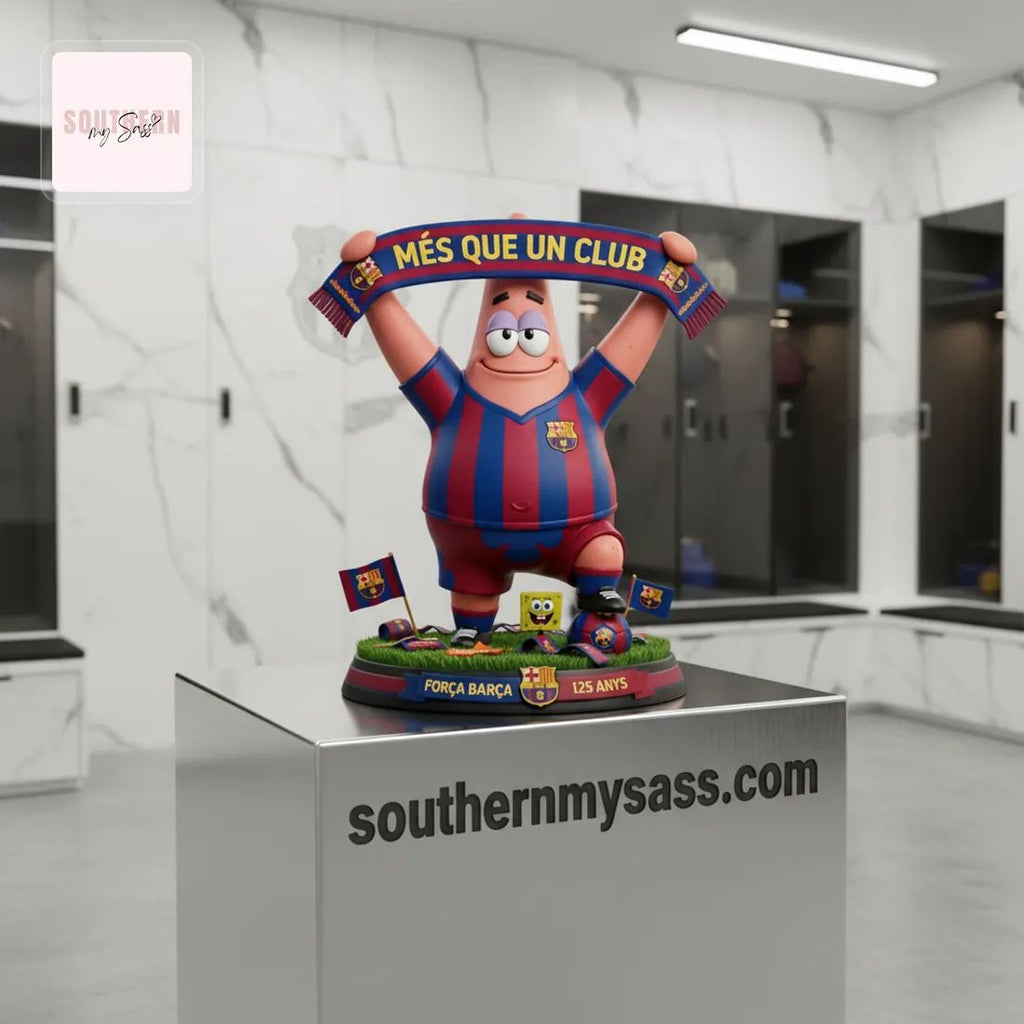 FC Barcelona Patrick Star 125th Anniversary Més Que Un Club Pop Figure Doll