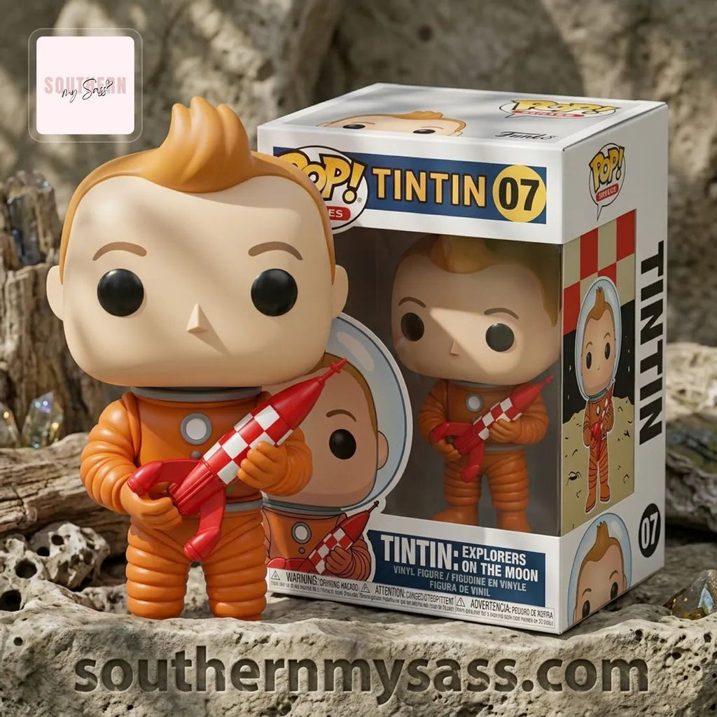 Tintin Explorers on the Moon Funko Pop Collectible Vinyl Pop Figure Doll
