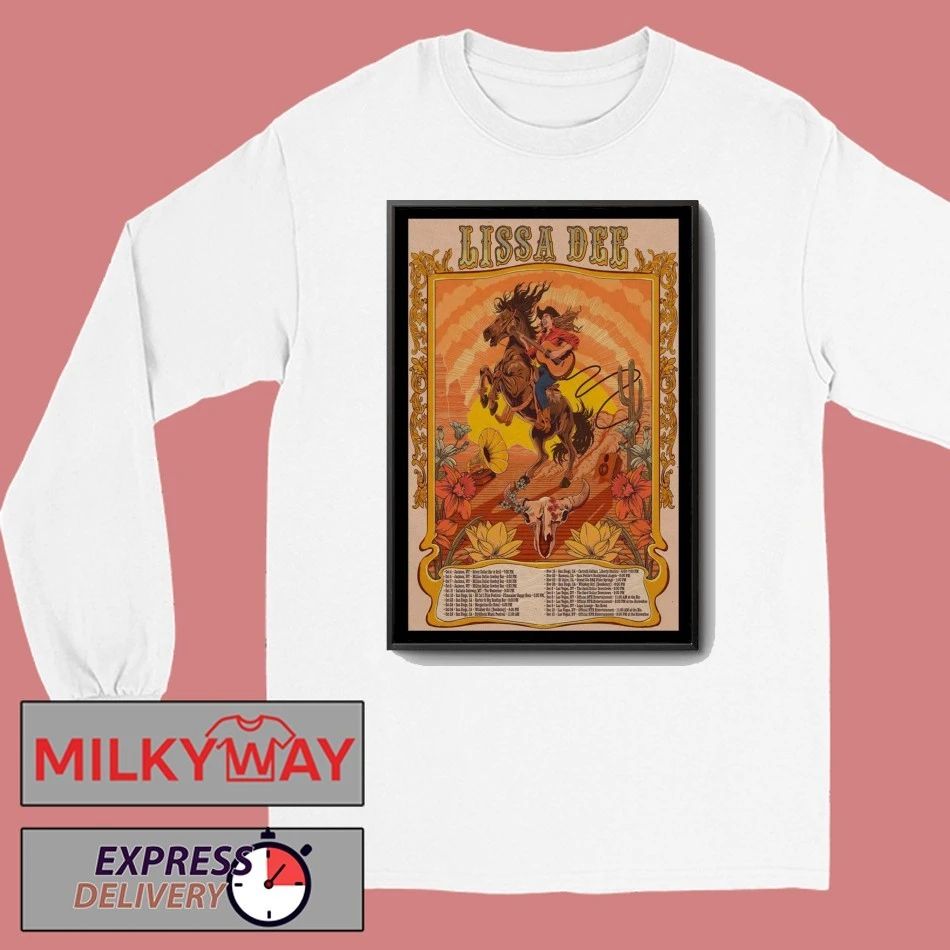 Lissa Dee Tour Oct, Nov + Dec 2025 Poster shirt