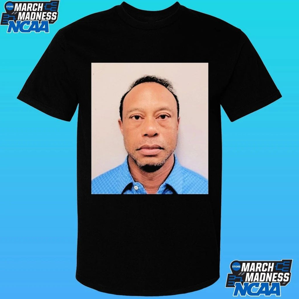 Tiger Woods Mugshot 2026 Shirt