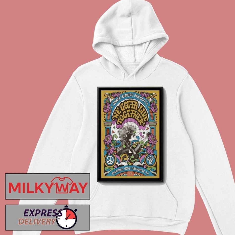 Grace Bowers October 18 2025 Nashville, TN Poster shirt