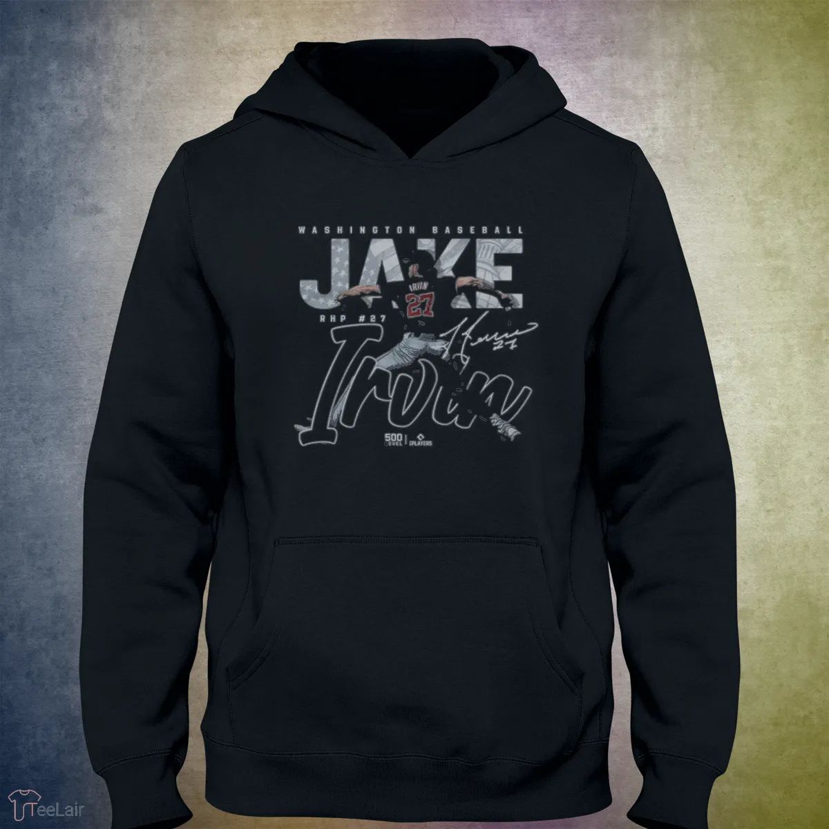 Jake Irvin Washington Player Name WHT Shirt