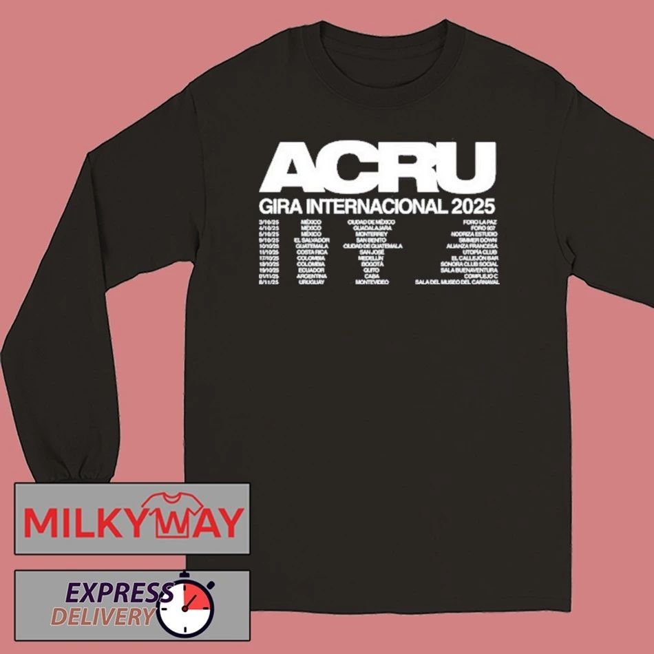 ACR1UNO Gira Internacional Tour 2025 shirt