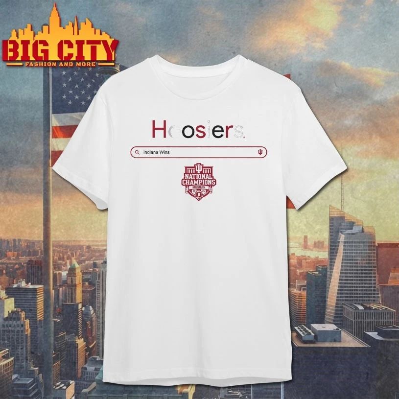 Indiana Football Web Search t-shirt