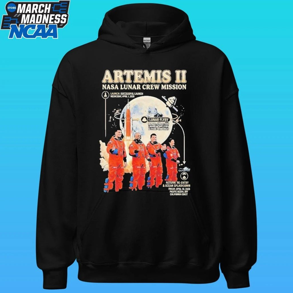 Artemis Ii Nasa Lunar Crew Mission Shirt