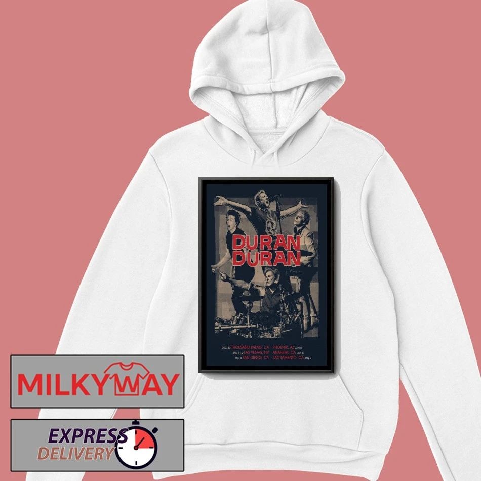 Duran Duran Dec 30 2025 Concert Poster shirt