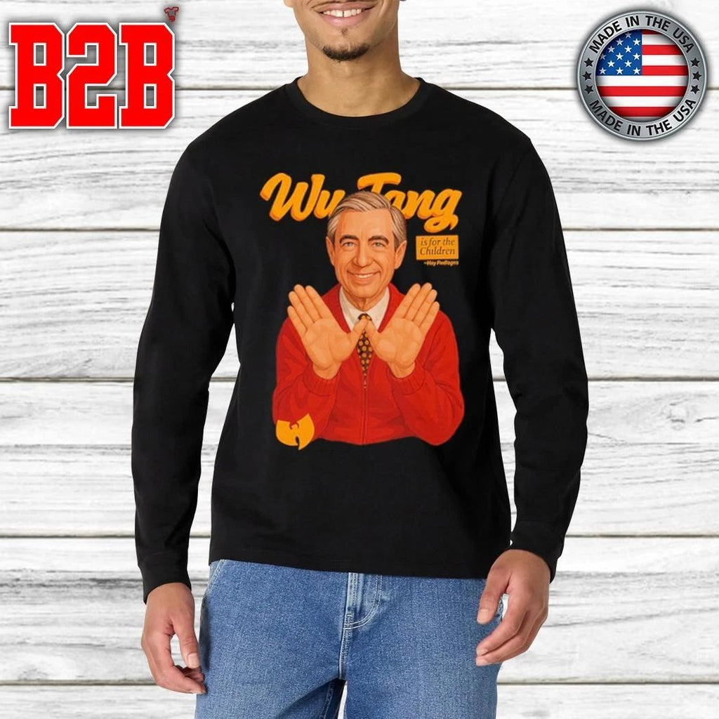Mr Rogers Wu Tang Shirt Is For The Children Mr Rogers Shirt