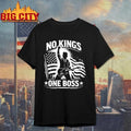 No Kings One Boss American Flag Shirt
