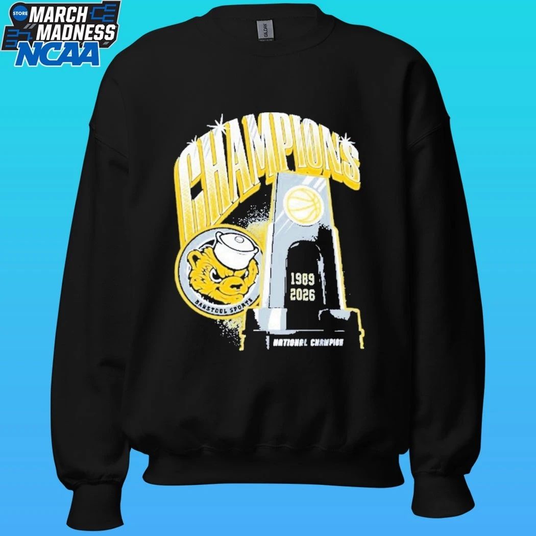 Michigan Wolverines Champions Basketball National Champions Trophy 1989 2026 Shirt