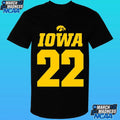 Caitlin Clark Iowa 22 Iowa Women’s Basketball Shirt