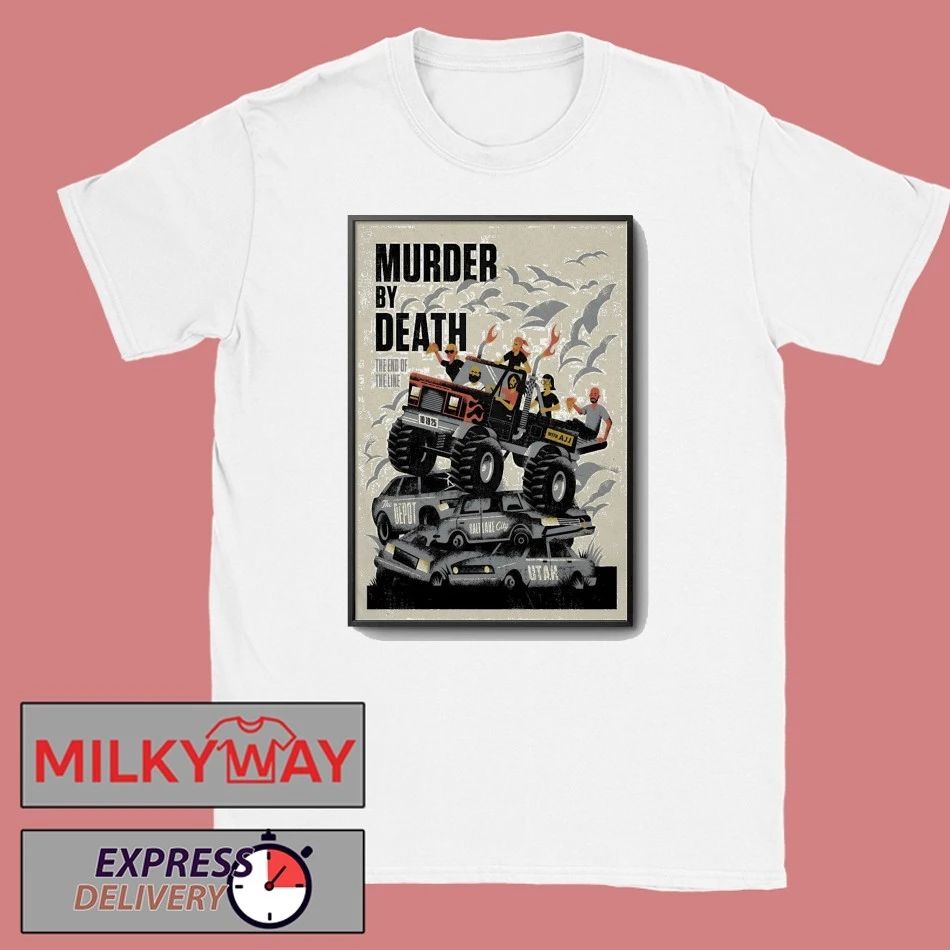 Murder By Death The Depot In Salt Lake City UT Oct 19 2025 Poster shirt