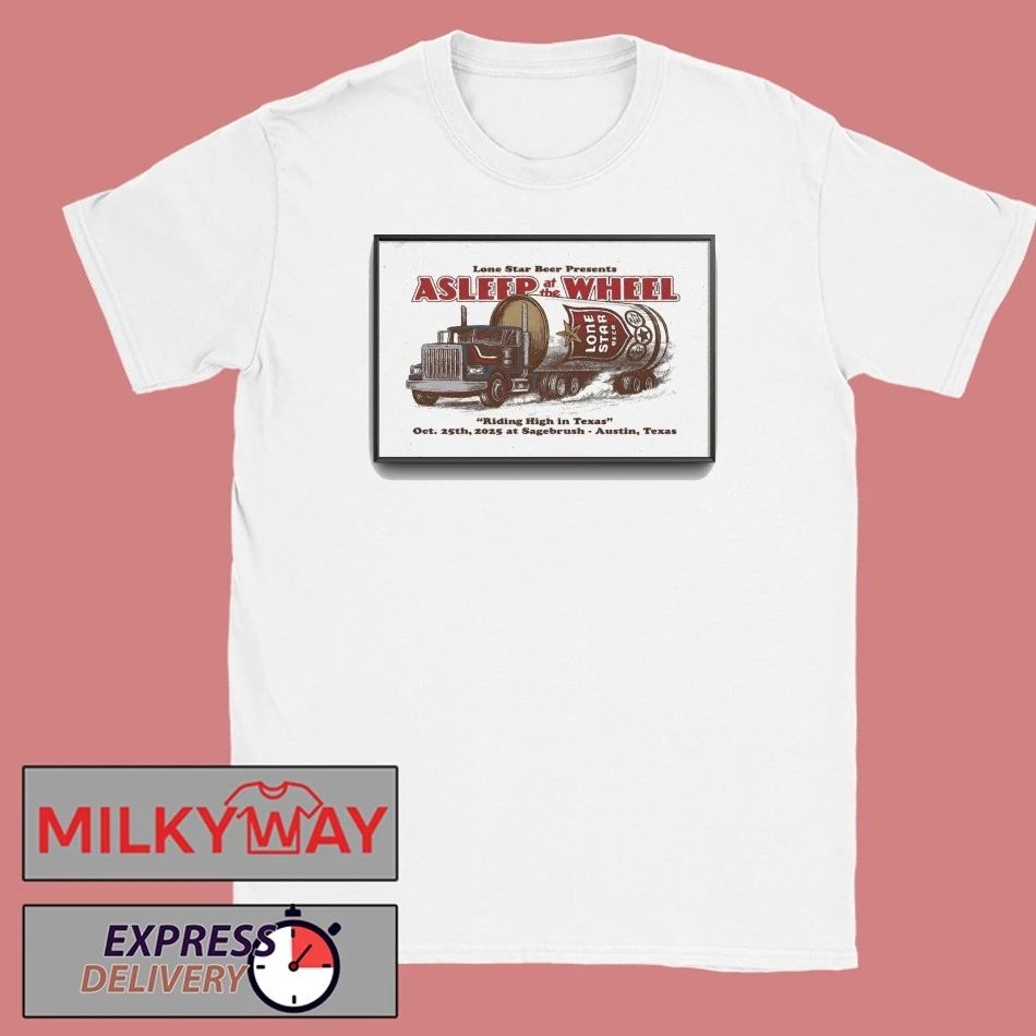 Asleep At The Wheel Austin 10.25.2025 Tour Poster shirt