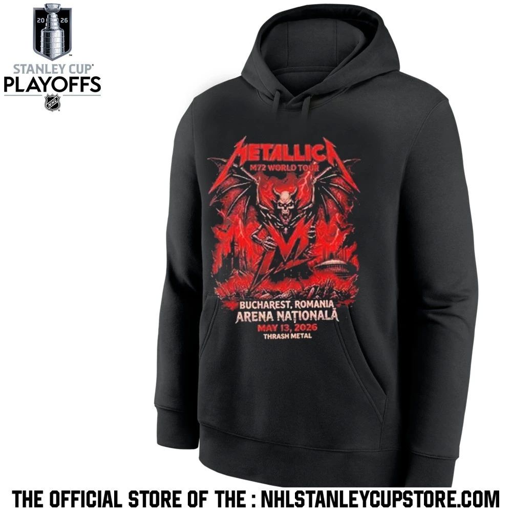 Metallica M72 World Tour Bucharest Romania On May 13 2026 At Arena Nationala Bucuresti Romania Shirt