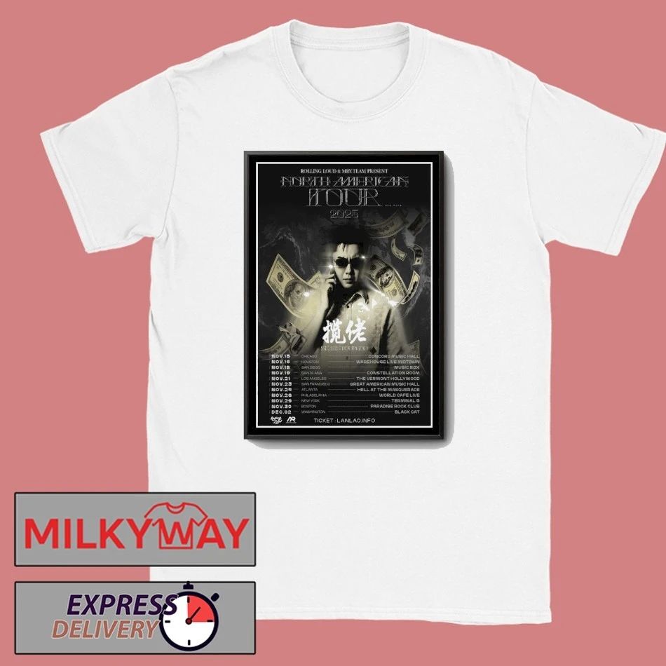 Skai Isyourgod North America Tour 2025 Poster shirt
