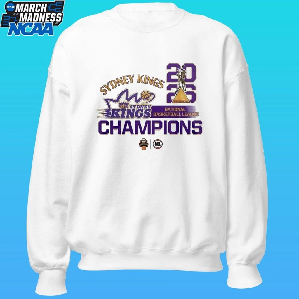 Sydney Kings 2026 NBL Sydney Kings National Basketball League Champions Shirt