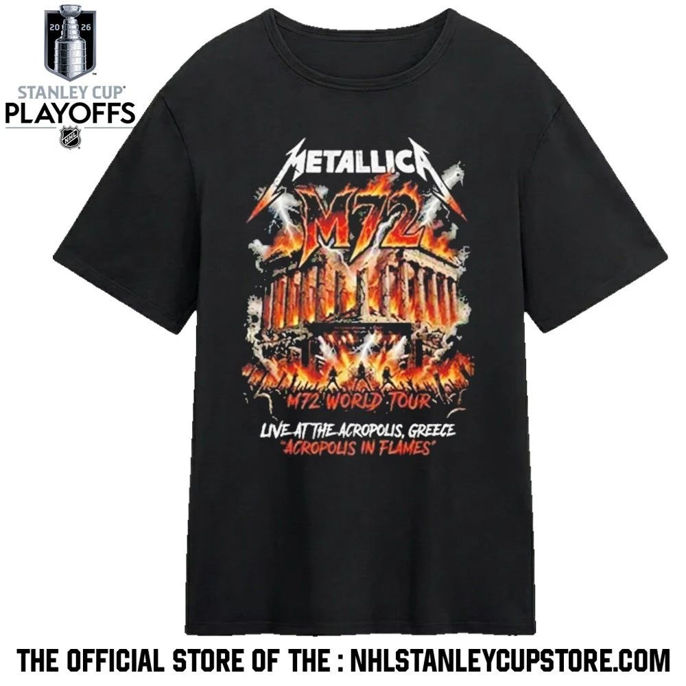 Metallica M72 World Tour Athens Show At Olympic Stadium Greece Athens Invasion On May 9 2026 Shirt