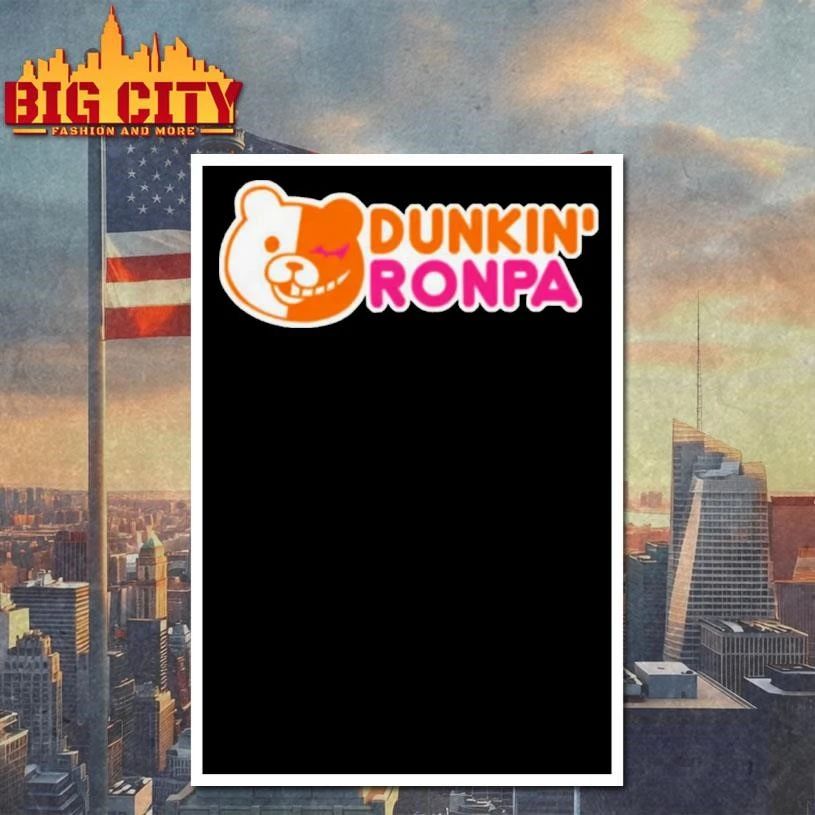Brian Beacock Dunkin’ Ronpa Graphic Shirt