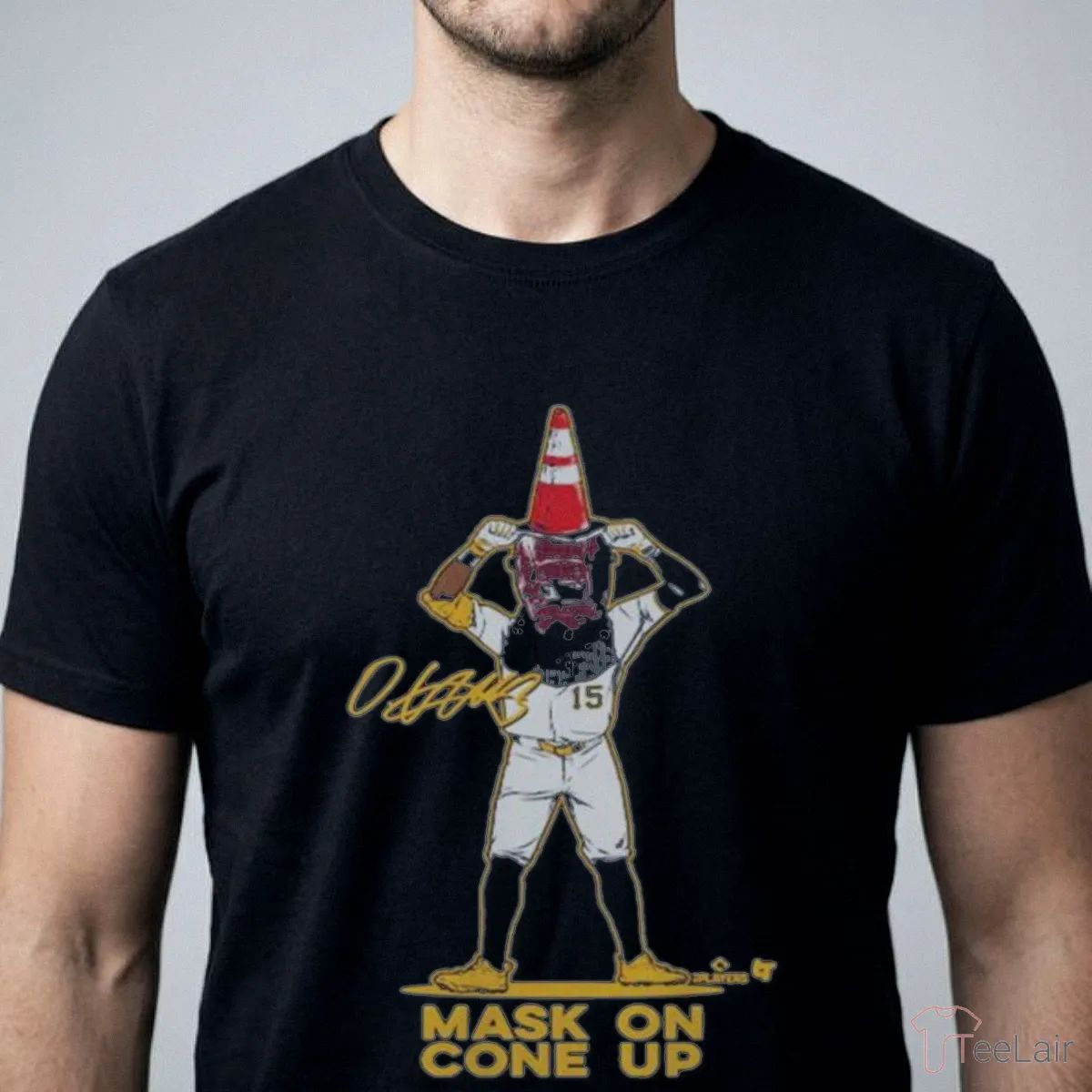 Oneil Cruz Mask On, Cone Up Shirt