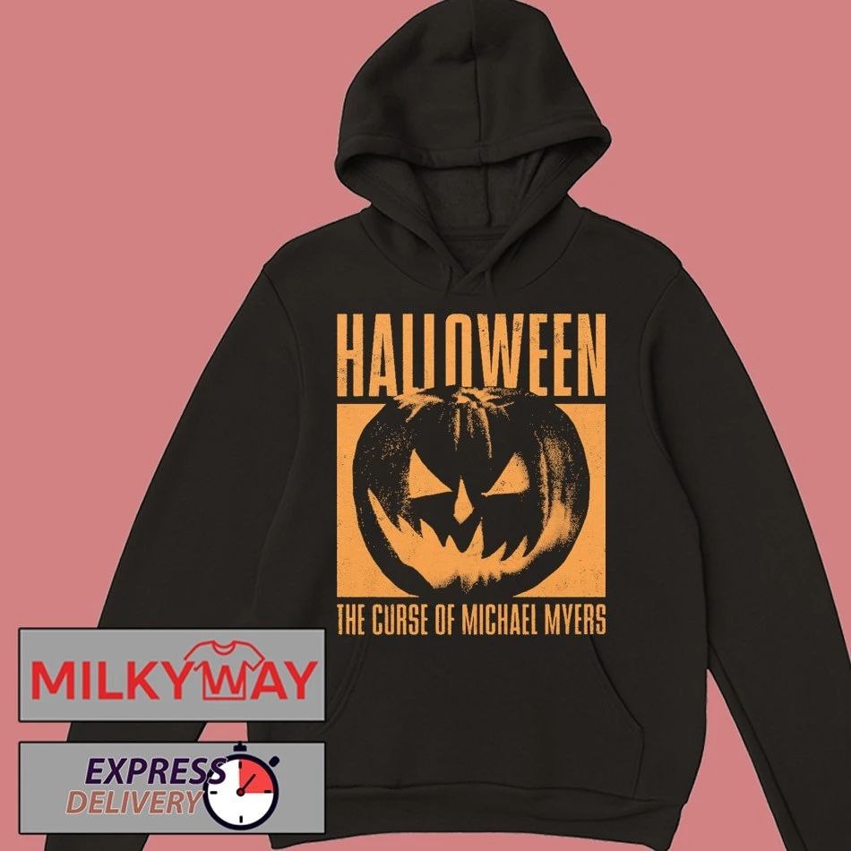 Halloween The Curse Of Michael Myers Pumpkin In Orange Box Shirt