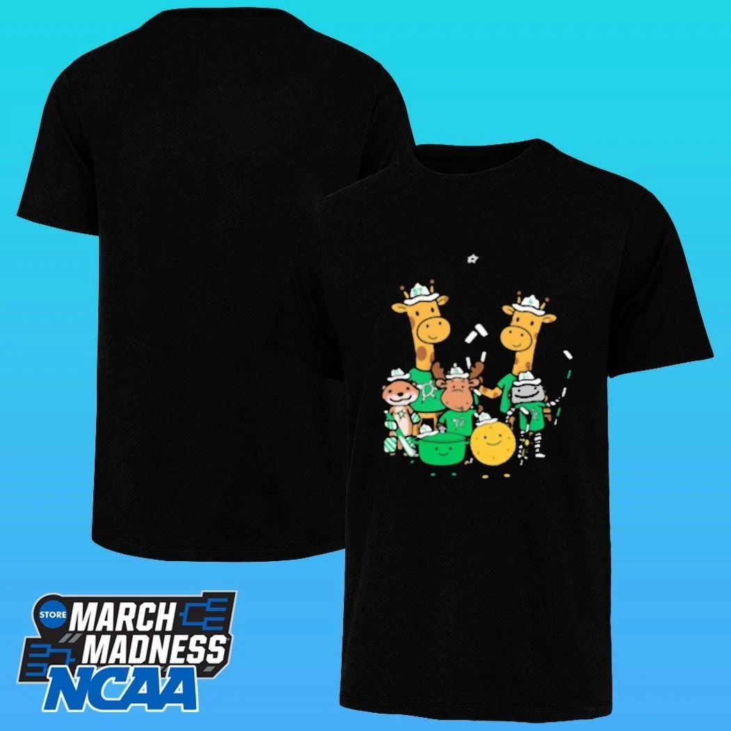 Dallas Stars Cartoon Group Illustration Shirt