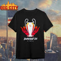 UEFA Champions League Budapest 26 Final Trophy Shirt